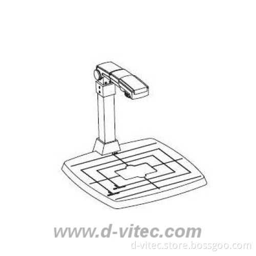 5.0 Mega pixel bill scanner camera